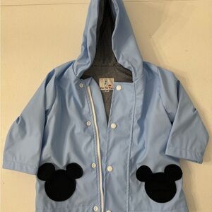 Little Red Wagon Smocks Mouse Raincoat